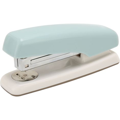 2er-Pack Tischhefter, Mehrzweckgerät, Kapazität 20 Blatt, drehbar, ergonomisches Design, für Büro, Schule und Zuhause, Blau (1/5)
