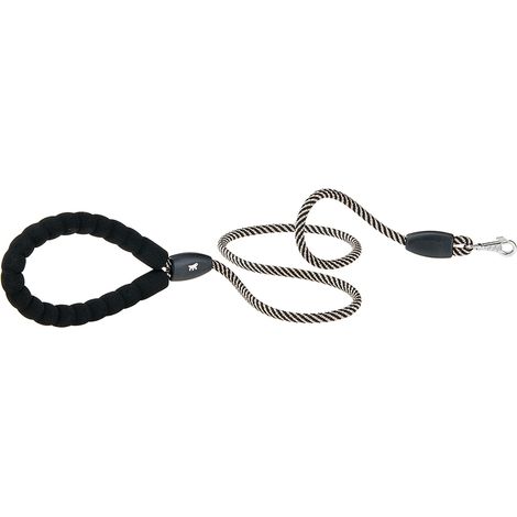Ferplast SPORT EXTREME G Guinzaglio per cani in nylon con maniglia imbottita. Variante 8/120 - Misure: Ø 8 mm x L 120 cm - Marrone