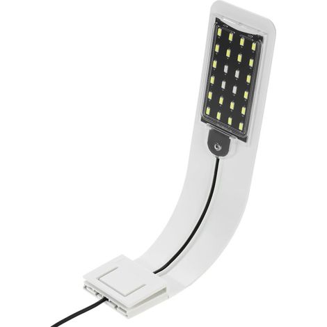 Lampe LED pour aquarium, 10W, clip réglable, design ultra-mince, haute luminosité, pour poissons et plantes aquatiques.-AquaForge (1/4)