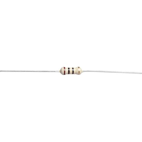 Weltron Resistenza a film di carbone 1 kΩ assiale 0411 0.5 W 5 % 1000 pz. (1/2)