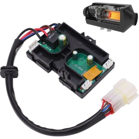 Panneau de commande de chauffage pour voiture, 12 V, 5 kW panneau de commande Télécommande LCD pour moteur diesel