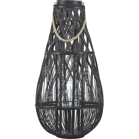 Lanterna nera 77 cm Tonga