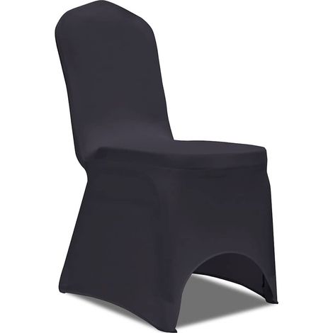Maison Exclusive - Funda de silla elástica 4 unidades gris antrac (1/5)