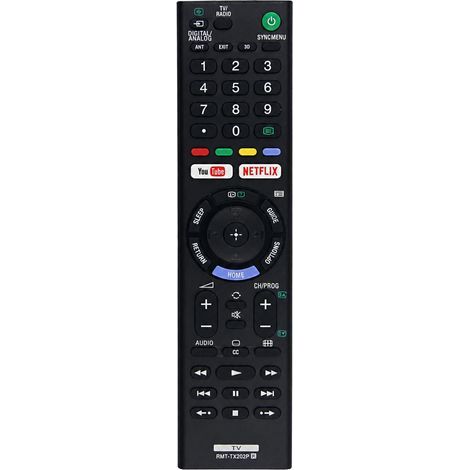 Telecomando TV compatibile con Sony RMT-TX202P con pulsanti Netflix e YouTube (1/5)