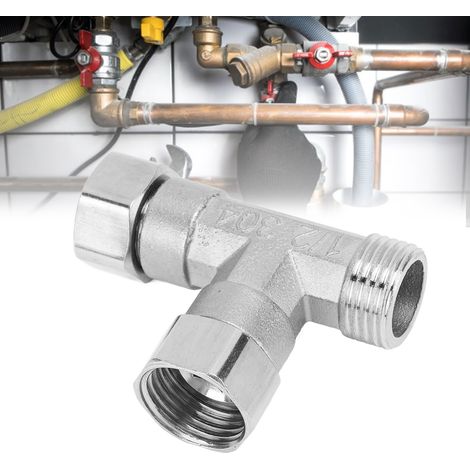Rohrverbindungsstücke aus Edelstahl 304: Gewindeverbinder, Adapter, 4-Punkt-/2-Punkt-T-Stücke mit Innen-/Außengewinde (1/5)