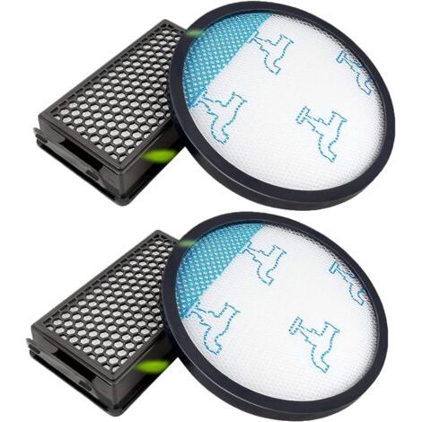 2 filtres de rechange pour aspirateur tracté Rowenta RO4811EA RO4823EA RO4825EA RO4826EA RO4853EA RO4855EA RO4859EA RO4871EA Compact Power XXL (Remplace ZR780000)Filtre pour aspirateur (1/4)