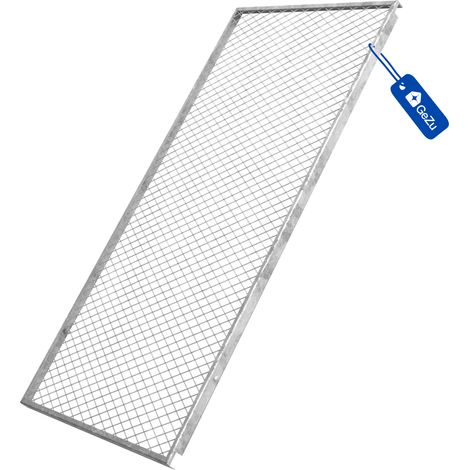 Composteur de jardin galvanisé à chaud 50 x 100 cm – bac à compost conteneur engrais boîte à déchets feuilles, Couvercle pour composteur – GeZu Impex
