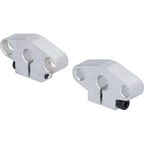 supports de rail linéaire chromés à bride de montage horizontal pour CNC SHF8 (1/5)