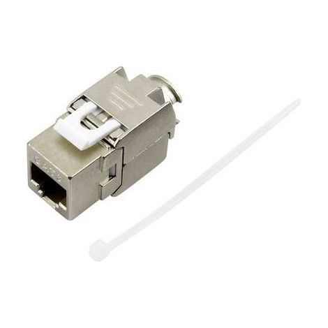 RJ45 femelle CAT 6a TRU COMPONENTS 93038C362 RJ45 femelle, droit métal 1 pc(s) S935881 (1/3)