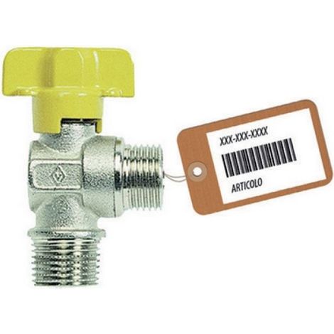 RUBINETTO A SFERA PER GAS SQUADRA MM F-BRICO 1/2