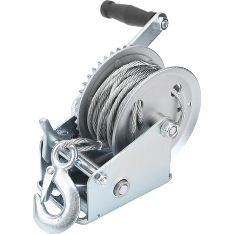 Treuil Manuel à Verrouillage Automatique en Acier Allié, Outil de Levage Haute Charge, Accessoire de Grue, 1000 lbs (1/5)