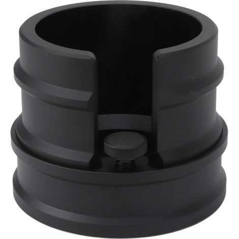 Kaffeefilterhalter, Tamperstation und Organizer aus Aluminiumlegierung für 51-mm-, 53-mm- und 58-mm-Espressomaschinen, Schwarz (1/5)