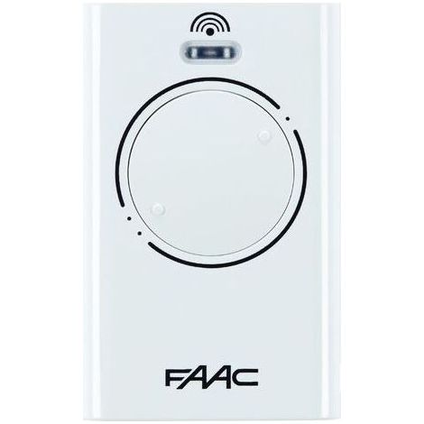 Télécommande FAAC XT2 LR 868 MHz, blanche (1/5)