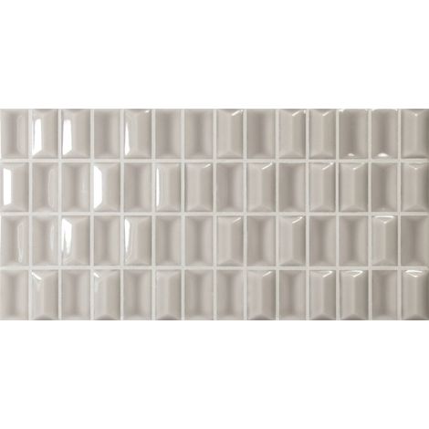Carrelage mural faience 3D BARS Pearl - Brillant Pearl - Brillant - - boîte de 0.40 m2