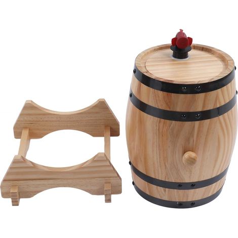 Fûts de pin pour le vin, fûts de vieillissement en pin pour le brassage artisanal, fûts de bière en bois pour bar, traiteur et barbecue (1/5)