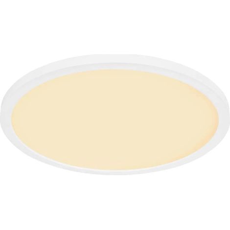 [NEUWERTIG] B-Ware Globo Deckenlampe Sapana Lampe Led Weiß ø 42 Cm Dimmbar Hintergrundlicht Ip44