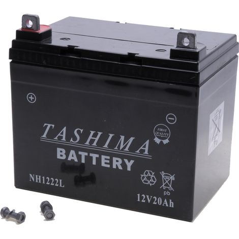 Batterie étanche au gel NH1222L pour tondeuse autoportée L195, l130, h180 mm