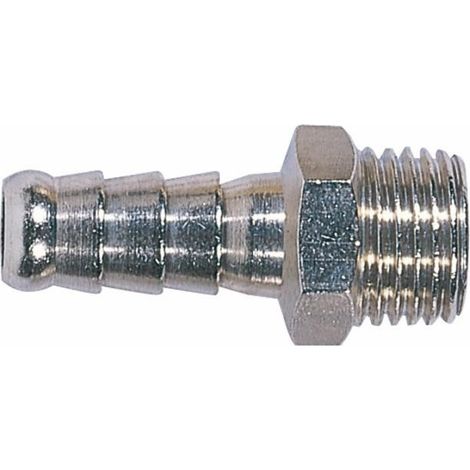 Lem Select – Raccord mâle 1/4' pour tuyau Ø 9 mm – Lot de 5 – Filetage intérieur 1/4' – Raccord pour compresseur haute pression