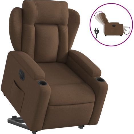 Maison Exclusive - Relaxsessel mit Aufstehhilfe Elektrisch Braun