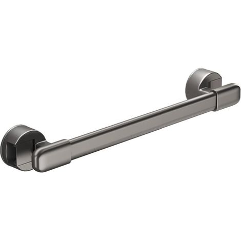 Duschgriff mit Saugnapf, Duschgriff fürs Badezimmer, Saugnapfmontage, abnehmbarer Duschgriff, Saugnapfhalterung ohne Bohren, grau