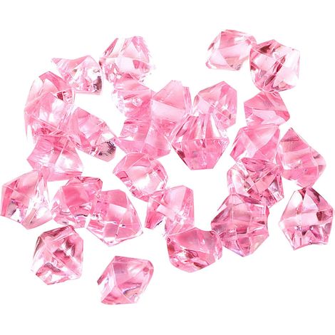 Pierres Décoratives Acryliques - 50 Pièces Pierres Transparentes pour Vase - Remplissage de Vase Centre de Table Décoration Événement Mariage Intérieur (1/5)