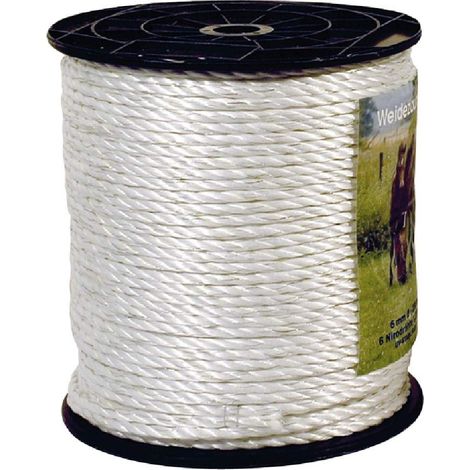 Câble électrique de 6 mm avec six fils d'acier Bobine de 200 m