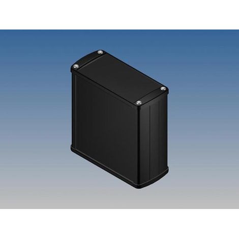 Alloggiamento in alluminio - NERO - 110 x 105,9 x 45,8 mm