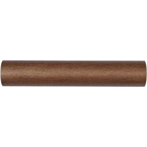 Bastone tenda di legno colore cebrano d.28 150 cm.