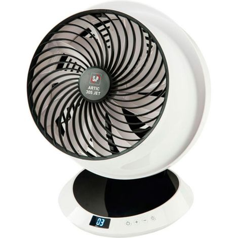 Ventilateur de Bureau S&P ARTIC-305 JET 30W Noir