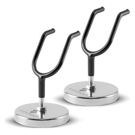 2 x supports de pistolets de peinture avec pied magnétique (1/3)