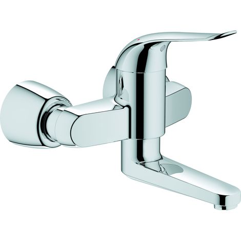 Grohe Euroeco Special Mezclador monomando de lavabo, de pared, (1/2)