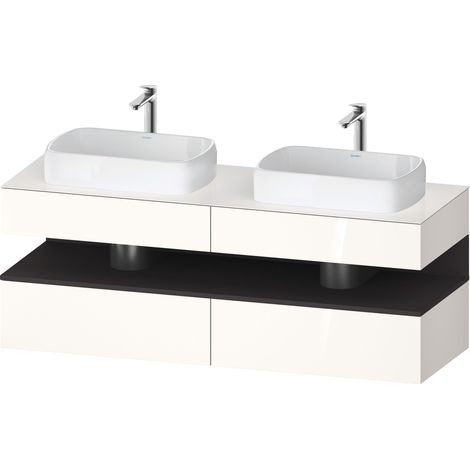 Duravit Collection One Meuble sous-vasque sur console, 2 tiroirs,