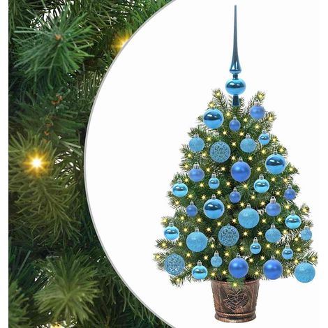 Árbol de Navidad artificial Verde 75 cm PE y PVC vidaXL