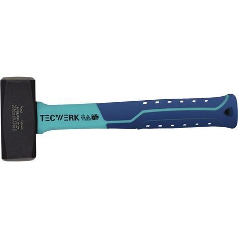 Fäustel Kopf-G.1000g Fiberglas TECWERK (1/2)