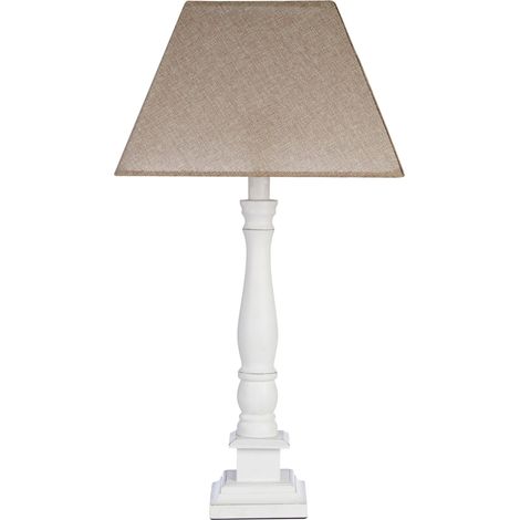 Premier Housewares Maine Table Lamp with EU Plug