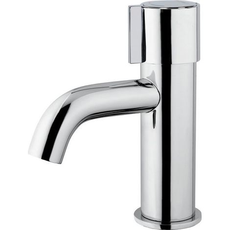 Monomando lavabo con parada temporizada 15 segundos Idral Minimal 08112  Cromo