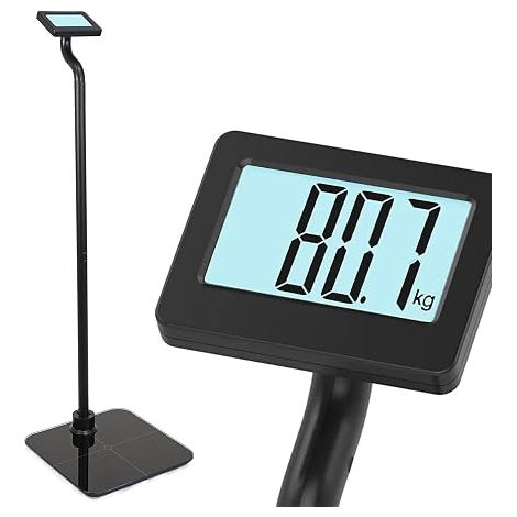 Bathroom scales with close-up screen (1/5)