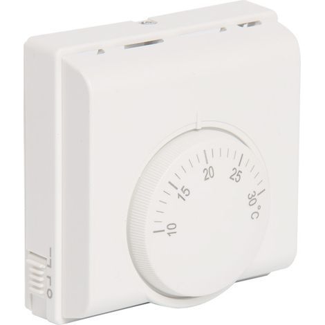 BRAVIX 220V Commutateur de Thermostat de contrôleur de température mécanique de pièce de pour la climatisation Centrale (1/5)
