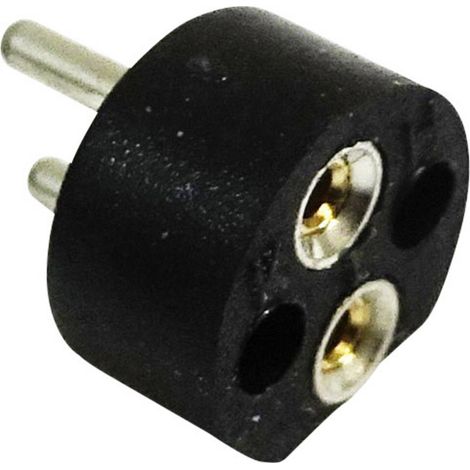 BELI-BECO 254 Lampenfassung Sockel (Miniaturlampen): Bi-Pin 4 mm Anschluss (Sockel): Lötstift 1 St.