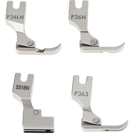 Set of 4 zipper feet for sewing machines P36N P36LN P363 S518N Compatible with Brother B705 B707 B715 B716 B735 B737 (1/5)