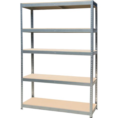 Scaffale metallico ECO 18012045CM, zincato - TG-REG 8847