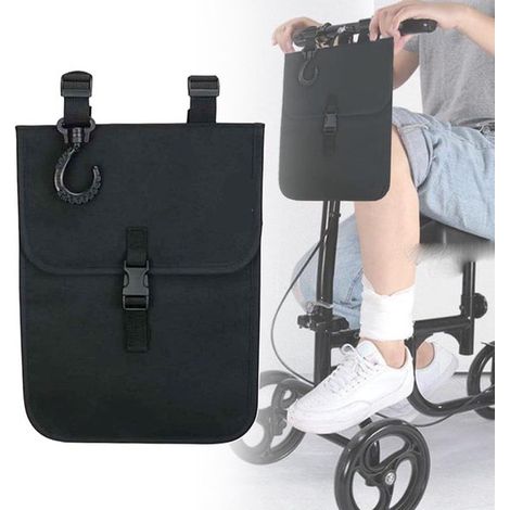 Bolsa para bicicleta - Bolsa de transporte para andador de rodilla con gancho - Universal (1/5)