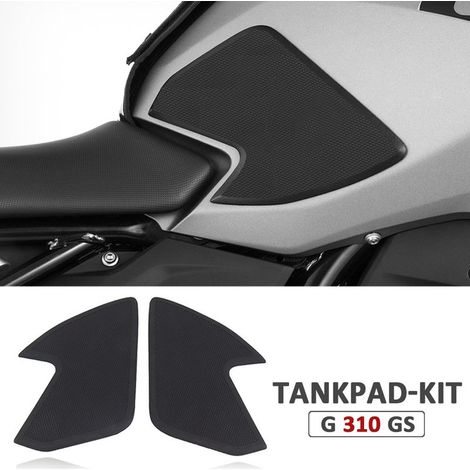 Patin adhésif antidérapant étanche en caoutchouc pour réservoir de carburant latéral de moto, compatible avec BMW G310GS (1/4)
