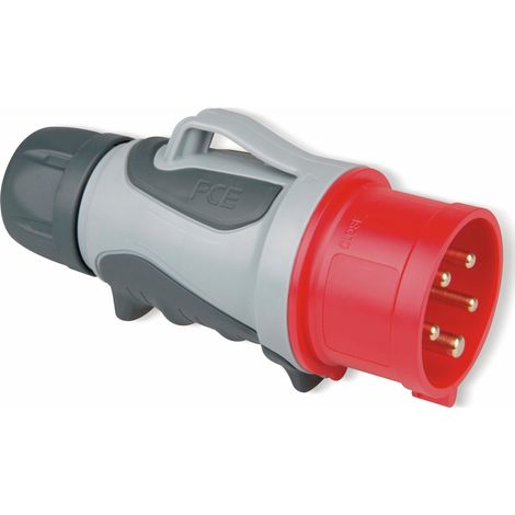 Fiche CEE PCE avec inverseur de phases GRIP TT, 16 A, 5 pôles