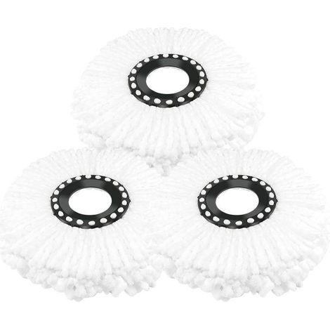 Tête Balai Rotative – 16 cm – Lot 3 – Rechange – Pour Balai Rotatif – Compatible (1/5)