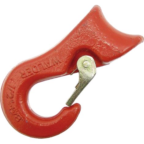 Gleitender Seilhaken mit Verriegelung, 3/8 - 1/2