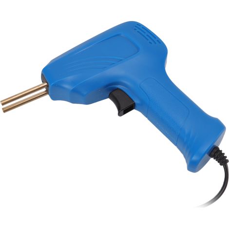 Kit de réparation portable multifonctionnel pour soudeuse plastique avec agrafeuse à chaud, machine à souder le plastique, prise UE bleue 220 V