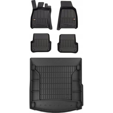 SET 3D Tapis et tapis en caoutchouc Audi A6 C6 Berline 2004-2006 (1/5)