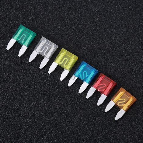 120 Stück/Packung Set kleiner Kfz-Sicherungen 5A, 10A, 15A, 20A, 25A, 30A (1/5)