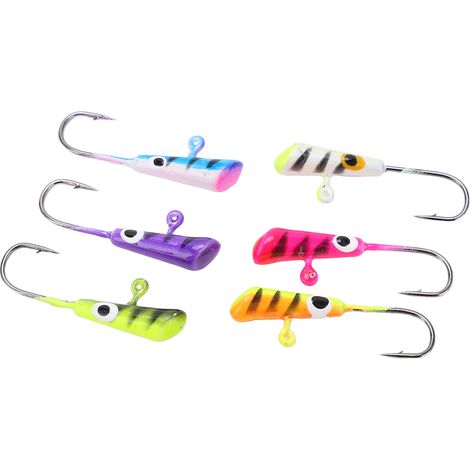 pièces de leurres de pêche sur glace, mini têtes plombées en acier au carbone pour la pêche hivernale en extérieur 005 (1/5)